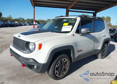 2016 Jeep Renegade Trailhawk z USA, uszkodzony, nr VIN ZACCJBCT2GPD95220